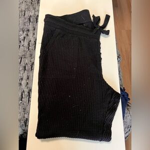 Waffle knit lounge pants